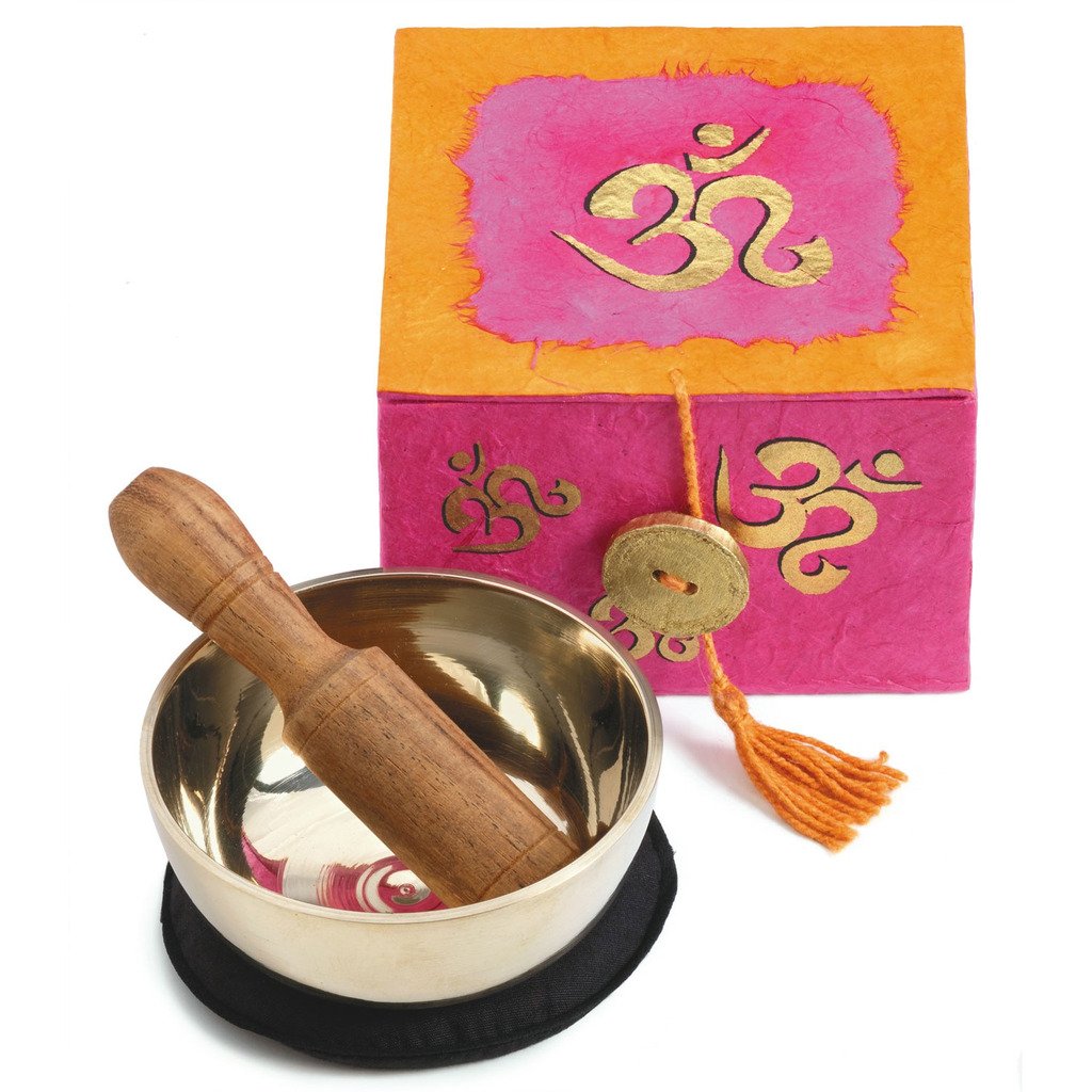 Meditation Bowl Box: 3'' OM - DZI (Meditation)