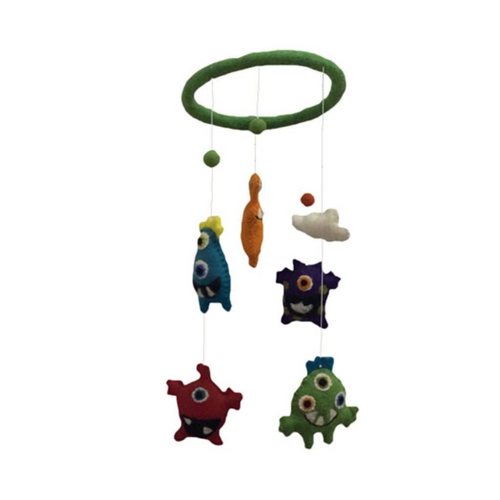 Felt Monster Mobile -