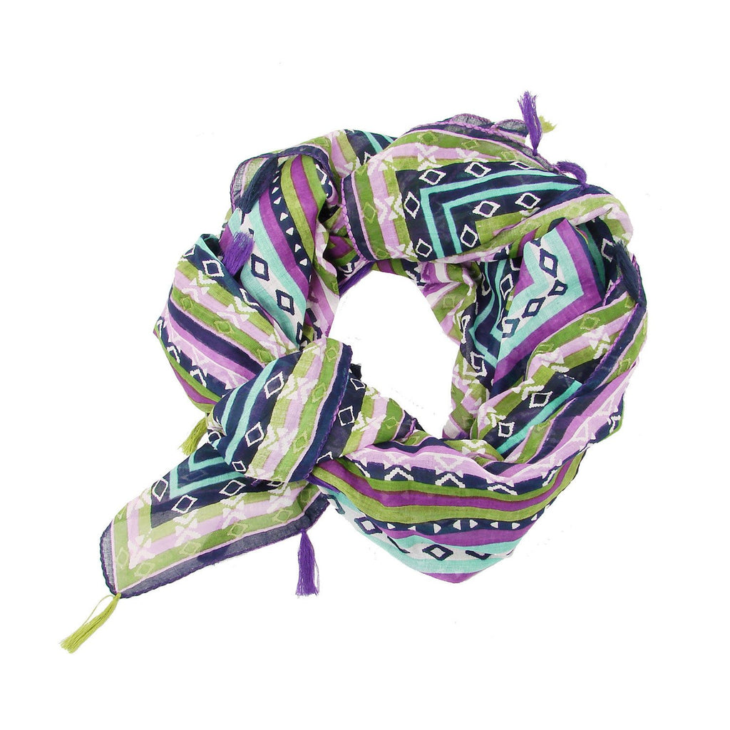 Sedona Scarf - Purple Handmade and Fair Trade