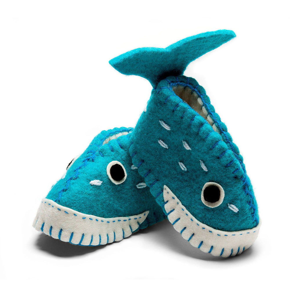 Whale Zooties Baby Booties - Silk Road Bazaar