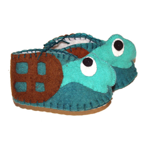 Turtle Zooties Baby Booties - Silk Road Bazaar