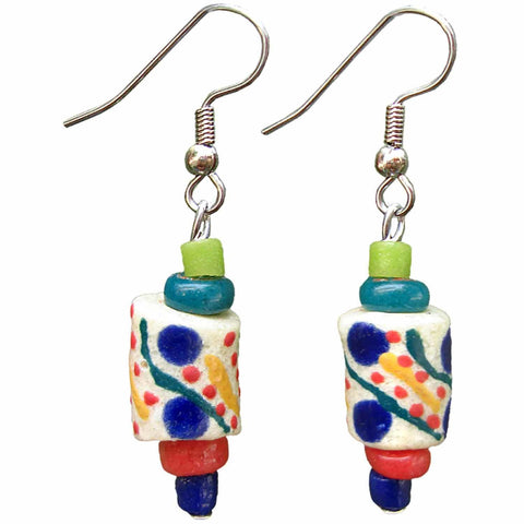 Festival Earrings - Rainbow - Global Mamas