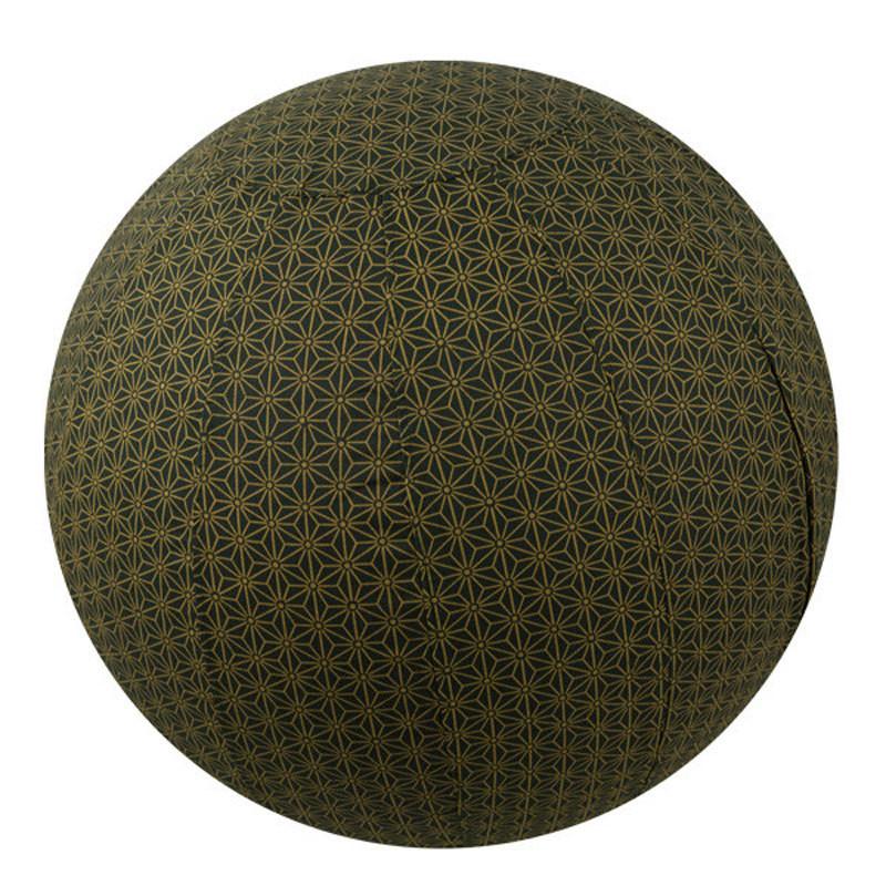 Yoga Ball Cover Size 55 Design Olive Geometric - Global Groove (Y)