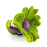 Green Felt Flower Fairy - Global Groove