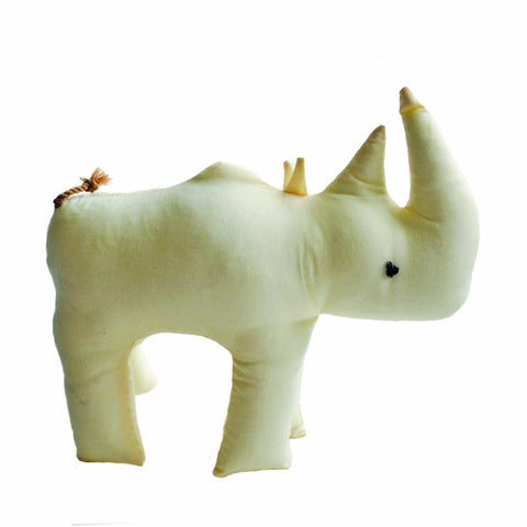 Safari Stuffed Animal Large Rhino - Imani Workshop (G)