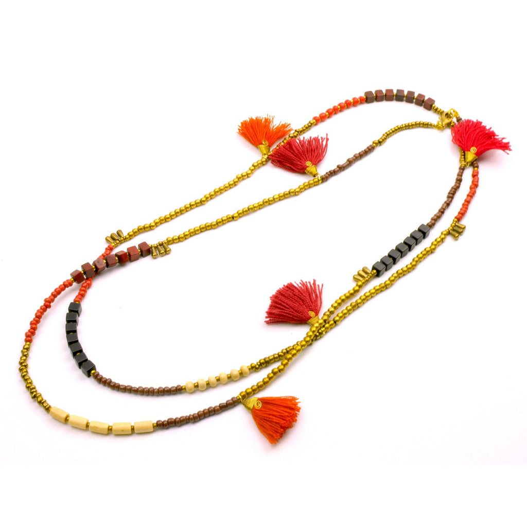 Kerala 3-in-1 Necklace Desert Sun - Global Groove (J)