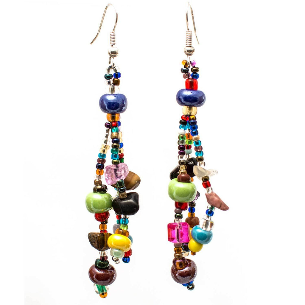 Beach Ball Earring - Multi - Lucias Imports (J)