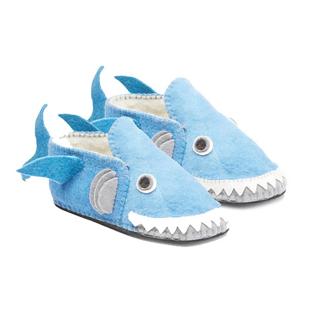 Blue Shark Slippers Adult - Silk Road Bazaar