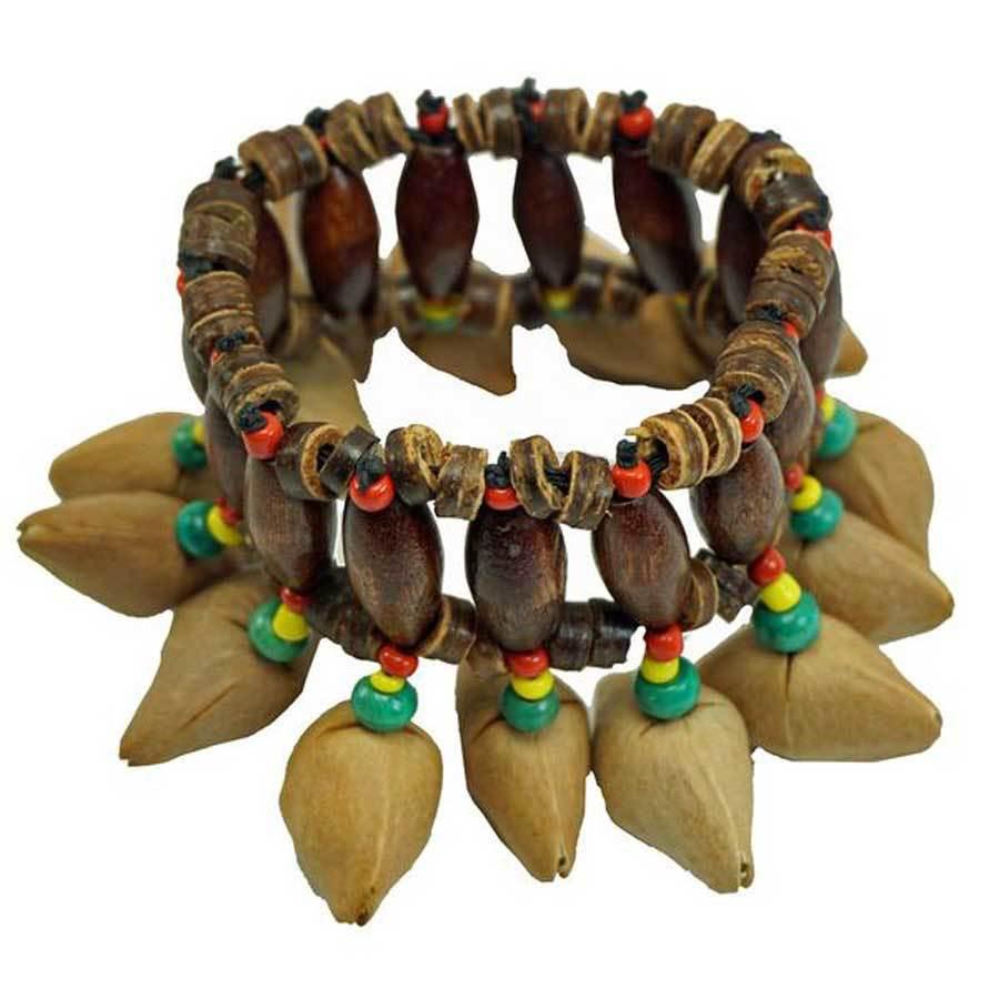 Kenari Nut Shaker Bracelet - Jamtown World Instruments