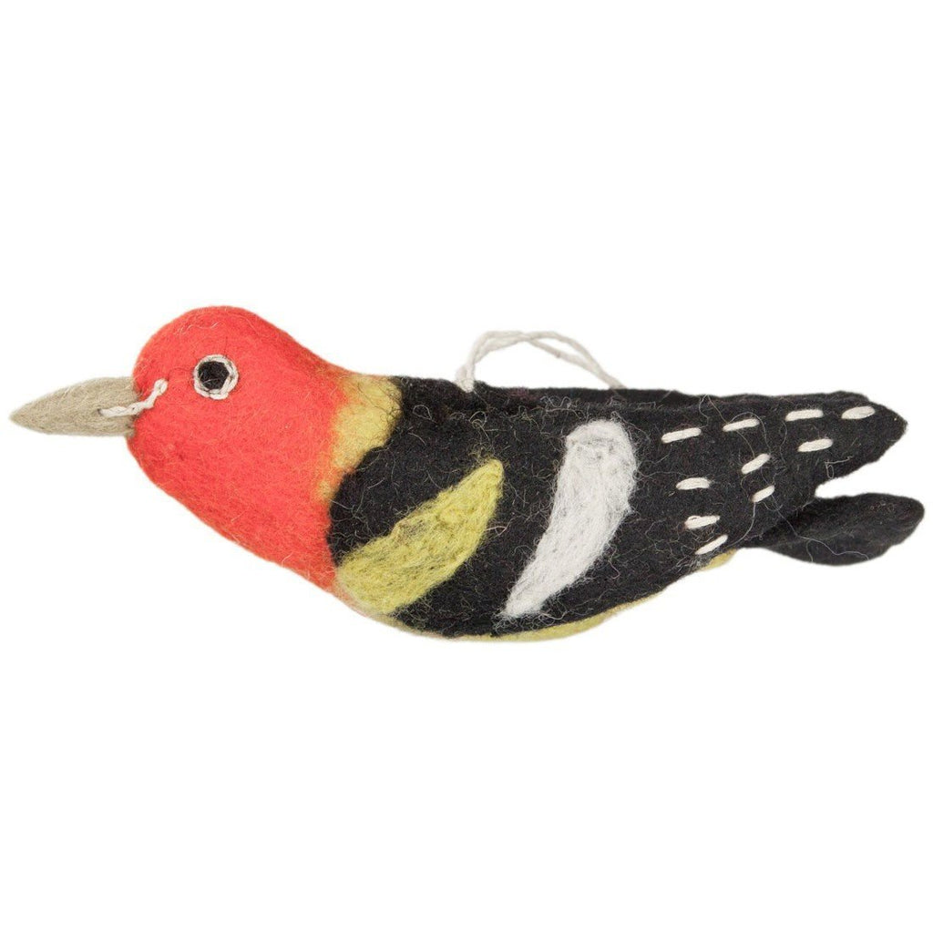 Wild Woolies Felt Bird Garden Ornament - Western Tanager - Wild Woolies (G)