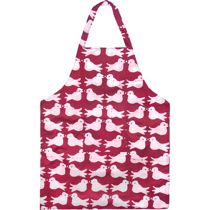 Apron Two Birds Design Plum - Global Mamas (A)