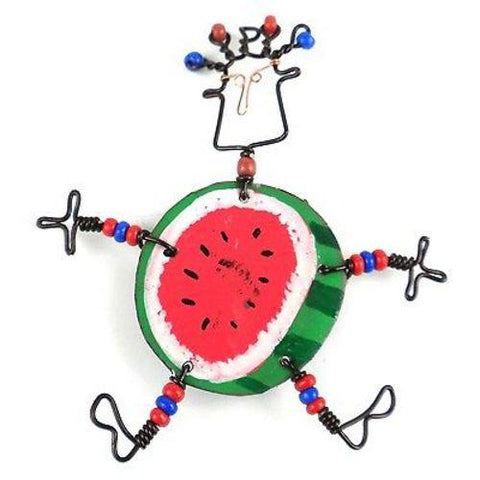 Dancing Girl Round Melon Pin - Creative Alternatives