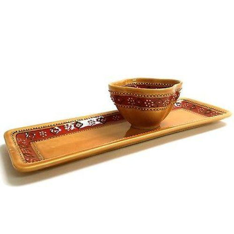 Handcrafted Ceramic Appetizer Set - Encantada