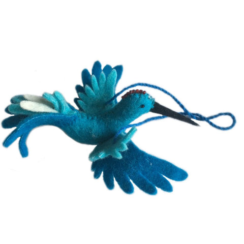 Hummingbird Ornament - Silk Road Bazaar (O)