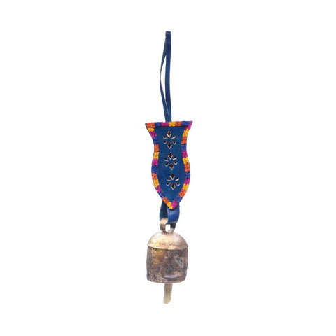 Embellished Leather Bell - Blue - Matr Boomie (Bell)