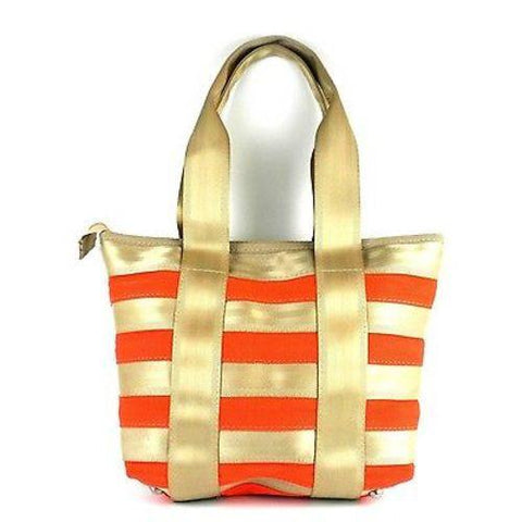 Rover Industrial Seat Belt Zipper Tote Handmade and Fair Trade