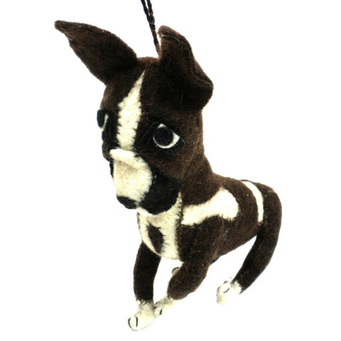 Felt Boxer Ornament - Silk Road Bazaar (O)